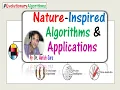 Nature Inspired Algorithms and Applications