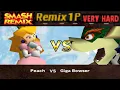 Download Lagu Smash Remix - Classic Mode Remix 1P Gameplay with Peach (VERY HARD)