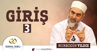 3) Hadis İlmine Giriş (3)