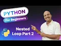 Nested Loop Patterns Part-II 6 Looping Statements Python