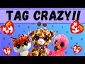 Beanie Boos Doing What Their Tags Say