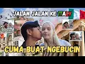NGEBUCIN DI ITALY?? PACAR BULE BUCIN BANGET.....