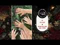 Beautiful Christmas Nails at Lux Nail Bar in Keller