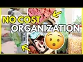 Get organized for 0 25 TOTALLY FREE ORGANIZATION IDEAS