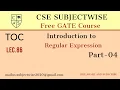 Lec 86 Introduction to Regular Expression part 4