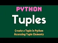 Python Tuples Part-2 Chapter 9 XII STD Computer Science