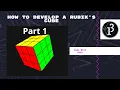 How to solve a Rubik s Cube in Java Processing RUBIK S CUBE 3 3 coding tutorials Part 1