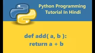Python Programming Tutorial - 18