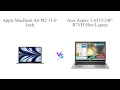 Apple MacBook Air M2 vs Acer Aspire 3 Which is Better