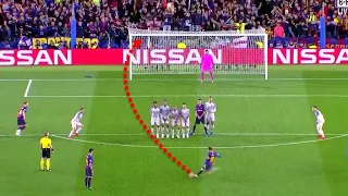 20 lionel messi free kick goals that shocked the world hd