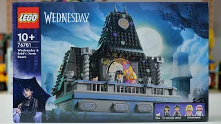 LEGO Wednesday 76781 Wednesday & Enid's Dorm Room - LEGO Speed Build Review