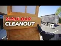 POV Full Restaurant Junk Cleanout No Gimmicks Just Real Work in Corona CA