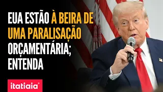 EUA ESTÃO À BEIRA DE UMA PARALISAÇÃO ORÇAMENTÁRIA