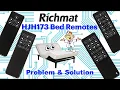 RICHMAT HJH173 Remote Not Working Troubleshooting Help
