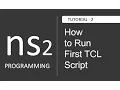 How to run first tcl script in NS2 NS2 Tutorial 2