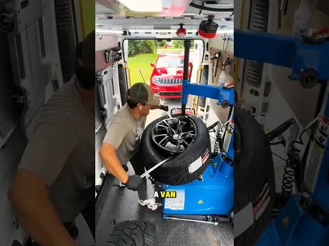 The $1 Million Tire Van 🤯
