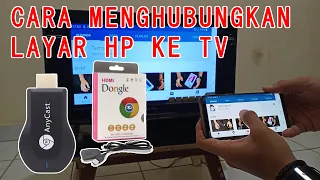 how to connect a mobile screen to a monitor or television using an anycast hdmi dongle
