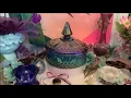 Carnival Glass with Fancy Nancy Indiana Peacock Blue Candy Dish