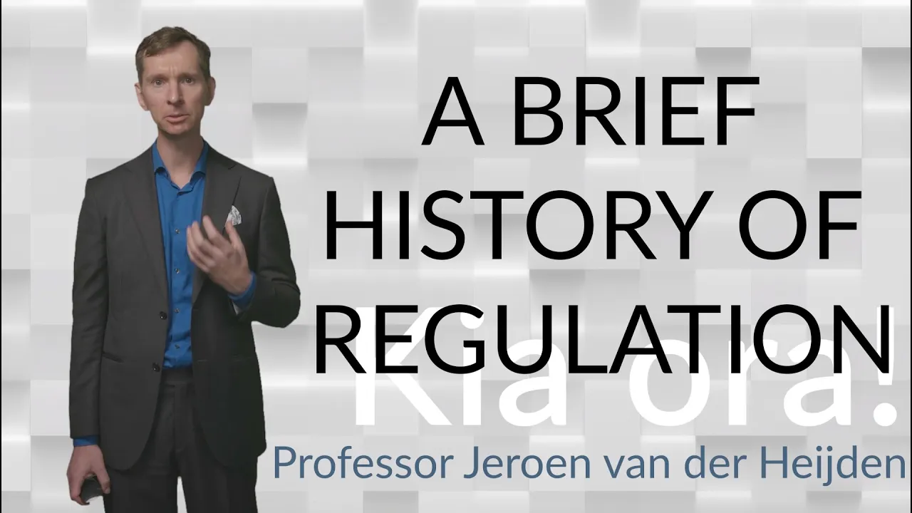 1 A brief history of regulatory governance