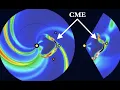 X Flare CME Solar Storm Forecast Jupiter Storms S0 News Oct 29 2021