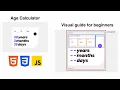 Visual Solution Age Calculator App Frontend Mentor