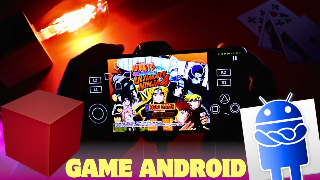 Naruto Shippuden Ultimate Ninja 4 Android Gameplay | PS2 Emulator Android | Nethersx2 Android