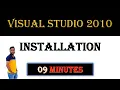 VISUAL STUDIO 2010 INSTALLATION ON MICROSOFT WINDOWS 2010