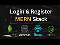 Login Register - MERN Stack MongoDB express React js Nodejs