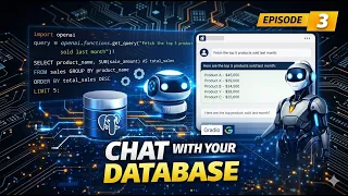 AI LLM EP 3 - Build an AI That Converts Prompts to SQL Queries Python GenAI Project