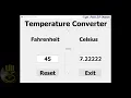 How to Create a Temperature Converter in Delphi