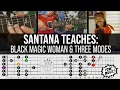 Download Lagu Carlos Santana Teaches Black Magic Woman (1996) Dorian, Aeolian, Mixolydian Mode - fretLIVE Lesson