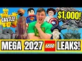 We re NOT Ready For These LEAKED 2027 LEGO Sets Star Wars DC Castle MORE