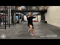 Kettlebell Front Rack Lunge
