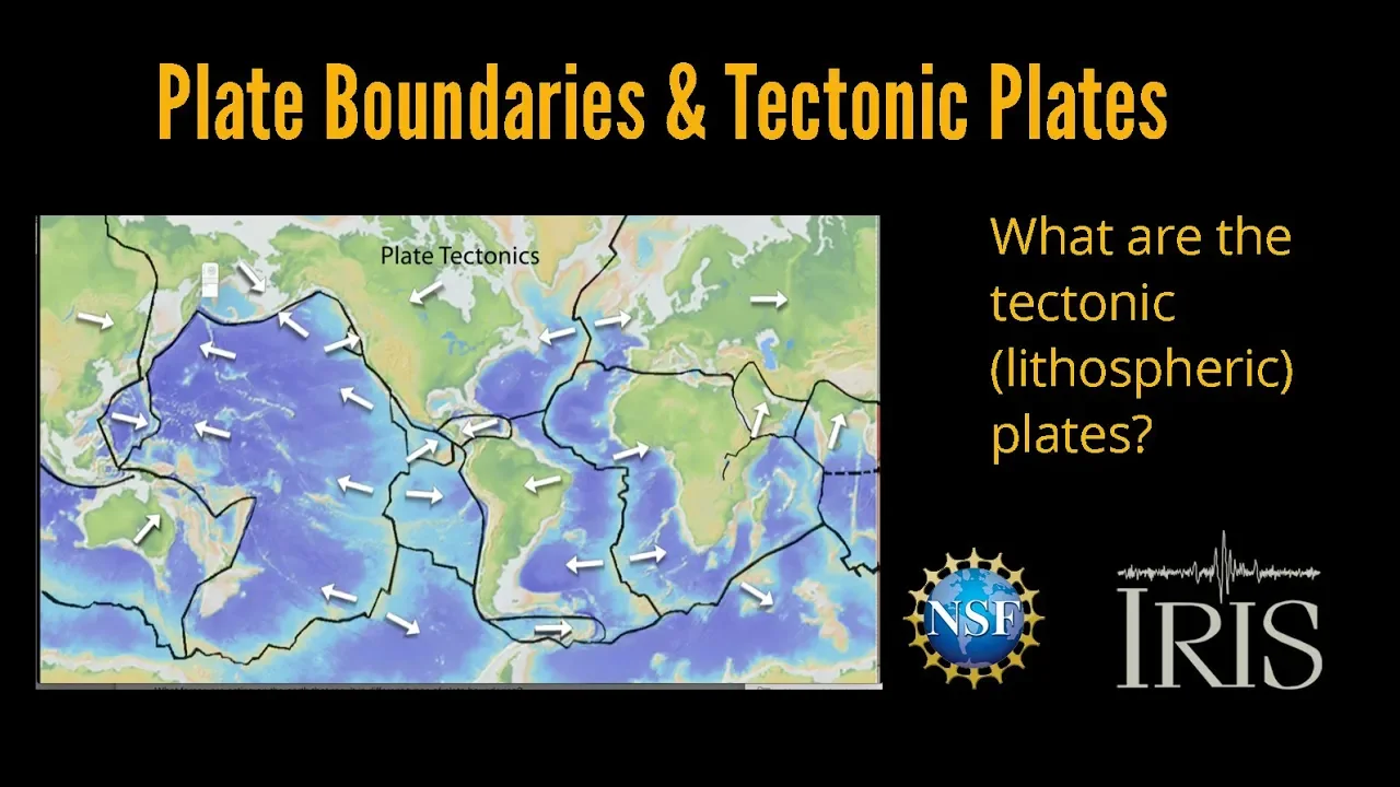Tectonic Plates—What are the lithospheric plates? (Educational)