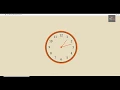 Animated Clock Pure CSS Tutorial tebcode