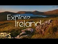 Explore Ireland 4k Ultra Relaxing Music Earth from Above Killarney Castle Cliffs of Moher 4k