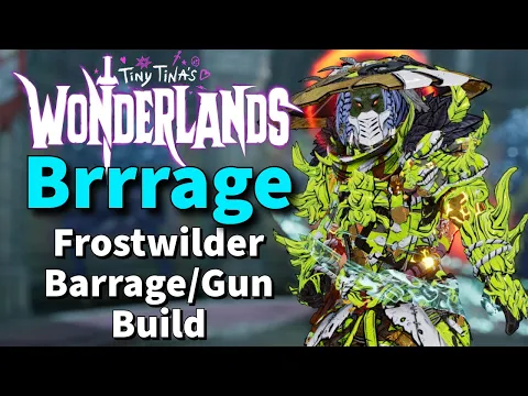 Barrage At Chaos 100! BEST Barrage Build! | Brrage | Frostwilder Barrage/Gun Build | + Save file
