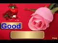 Good Morning Rose WhatsApp Animated GIF