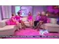 Lara Spencer in pink suede boots - 1-Oct-2014
