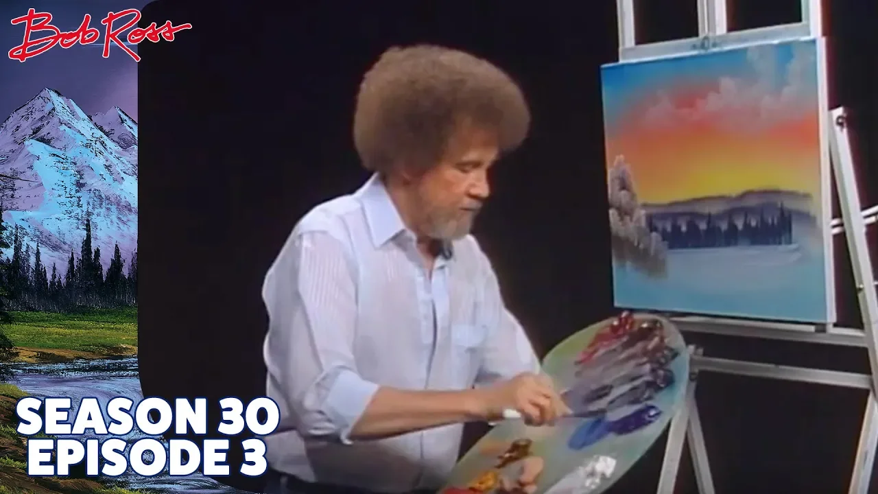 Bob Ross - Winter's Peace (Season 30 Episode 3)