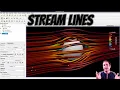 ParaView Postprocessing 12 Fluid flow stream lines