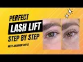 Perfect Lash Lift Step-by-Step Guide using Elleebana for Stunning Results