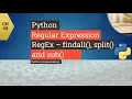 Python tutorial - Python Regular Expression Regex