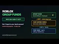 Roblox Group Funds Explained Add Claim Get Paid