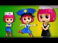 Download Lagu Learn Professions with Lya-Lya: The Doctor, Firefighter, Police and the Chef | D Billions Kids Songs
