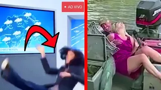 AS MAIORES QUEDAS E TOMBOS DA TV!
