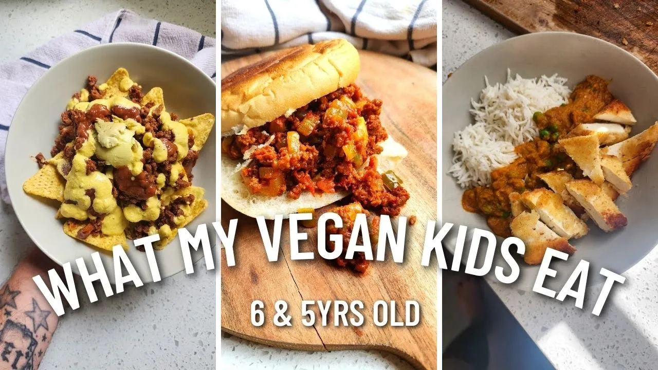 5 Vegan Kids Meals   What my vegan kids ate this week