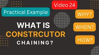 What is constructor chaining in java in hindi Constructor overloading and chaining in java