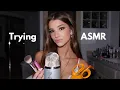Brooke Monk tries ASMR doing YOUR favorite triggers