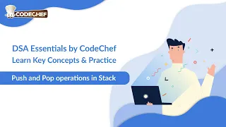 Push and Pop operations in Stack